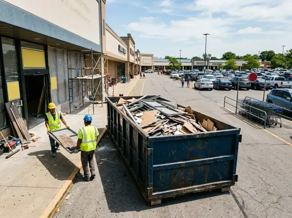 retail-store-renovation-debris-003 — frequently asked questions, Roll-off Dumpster Rentals in Progress, PA